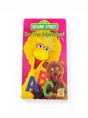Sesame Street Do the Alphabet VHS Vintage 1996
